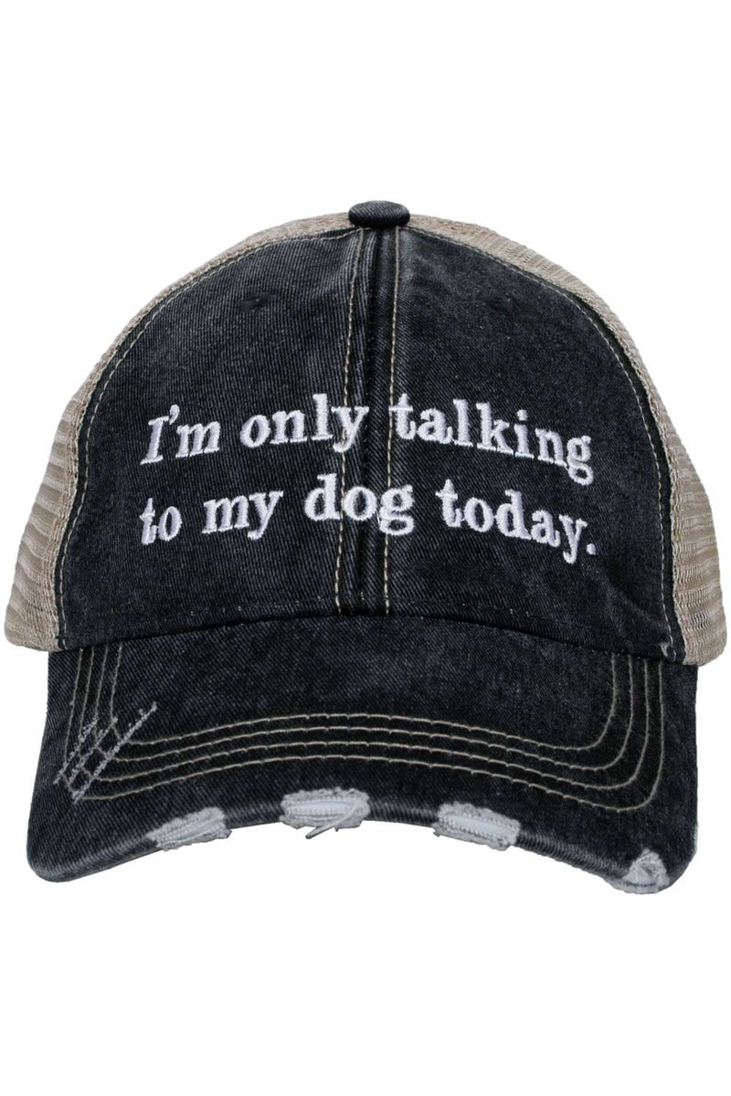 I'm Only Talking to My Dog Wholesale Trucker Hats