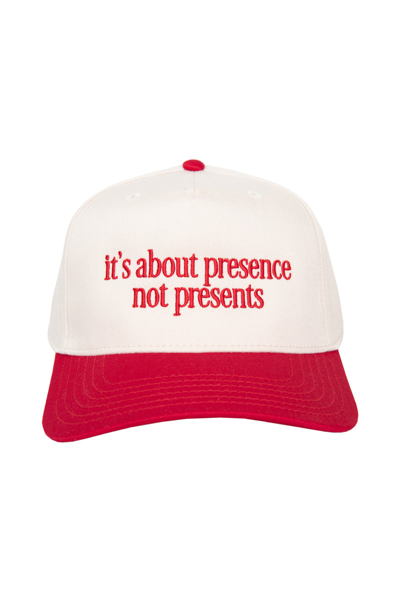 It's About Presence, Not Presents Wholesale Vintage Hat