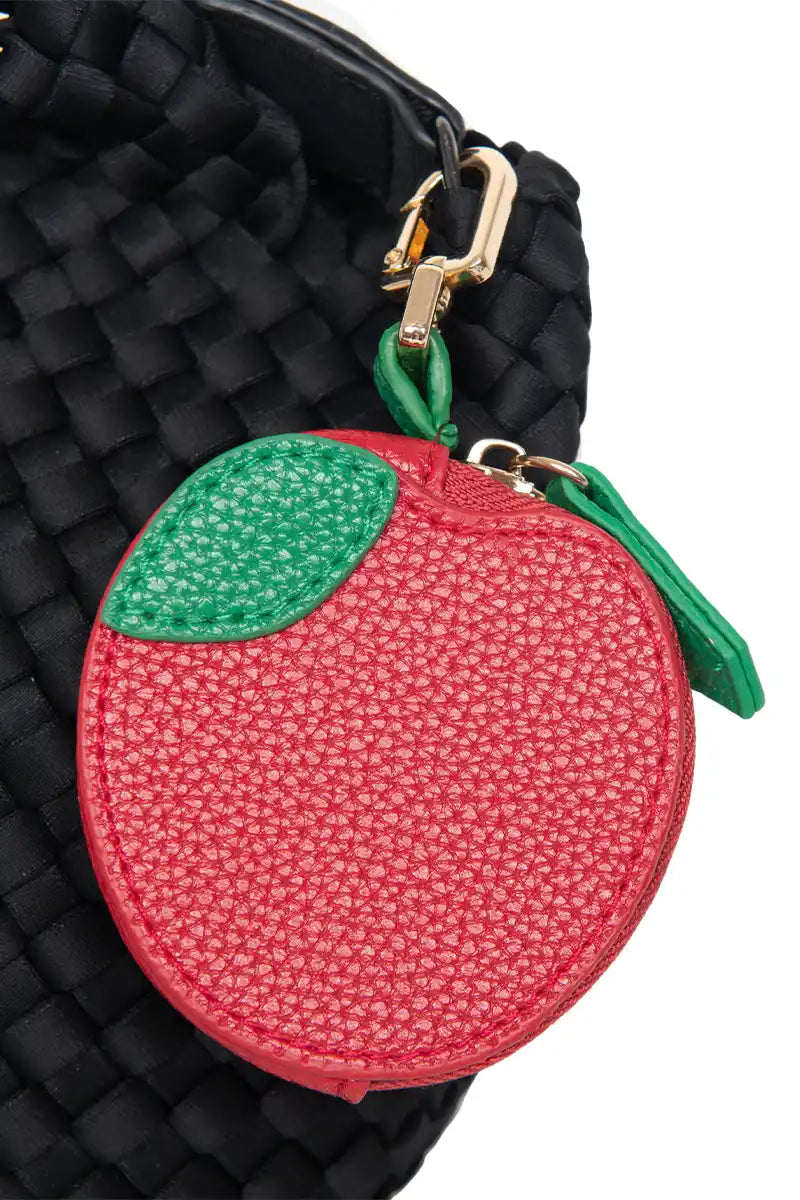 Red Apple Coin Pouch Keychain Wholesale