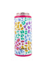 Pastel Leopard Wholesale SLIM Can Cooler