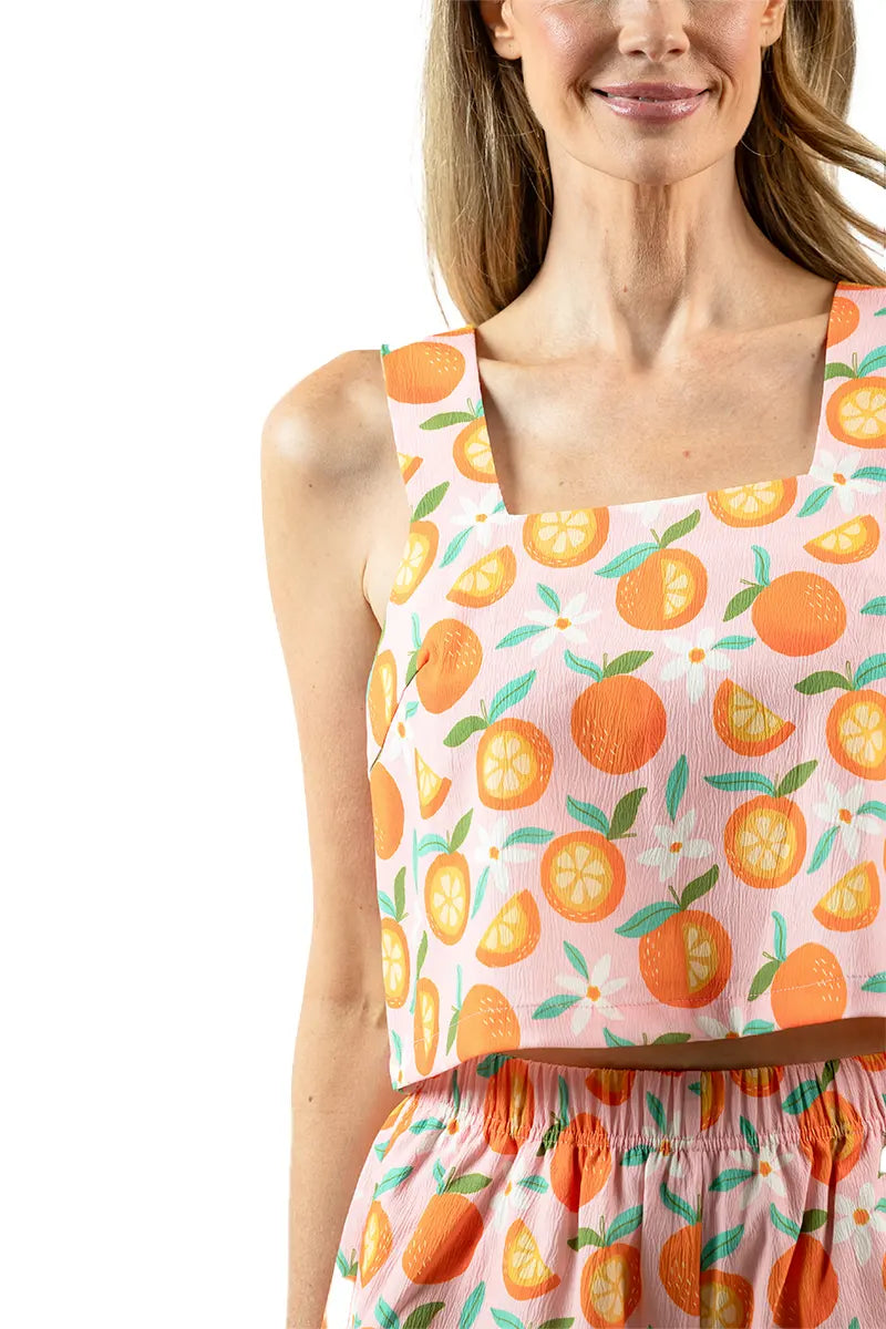 Sweet Oranges Wholesale Summer Two Piece Sets