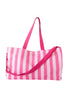 Pink & Hot Pink Wholesale Cabana Sleepover Bag