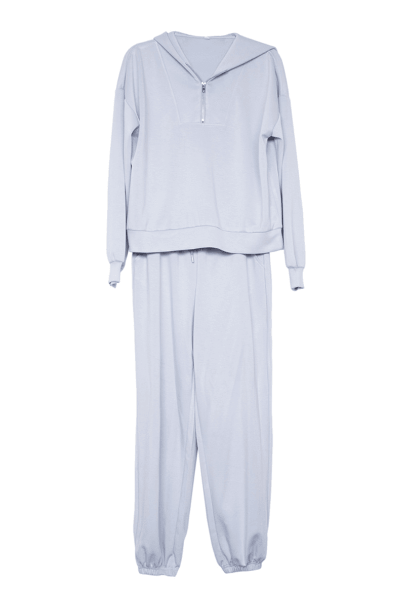 Light Blue Scuba Wholesale Pants Set