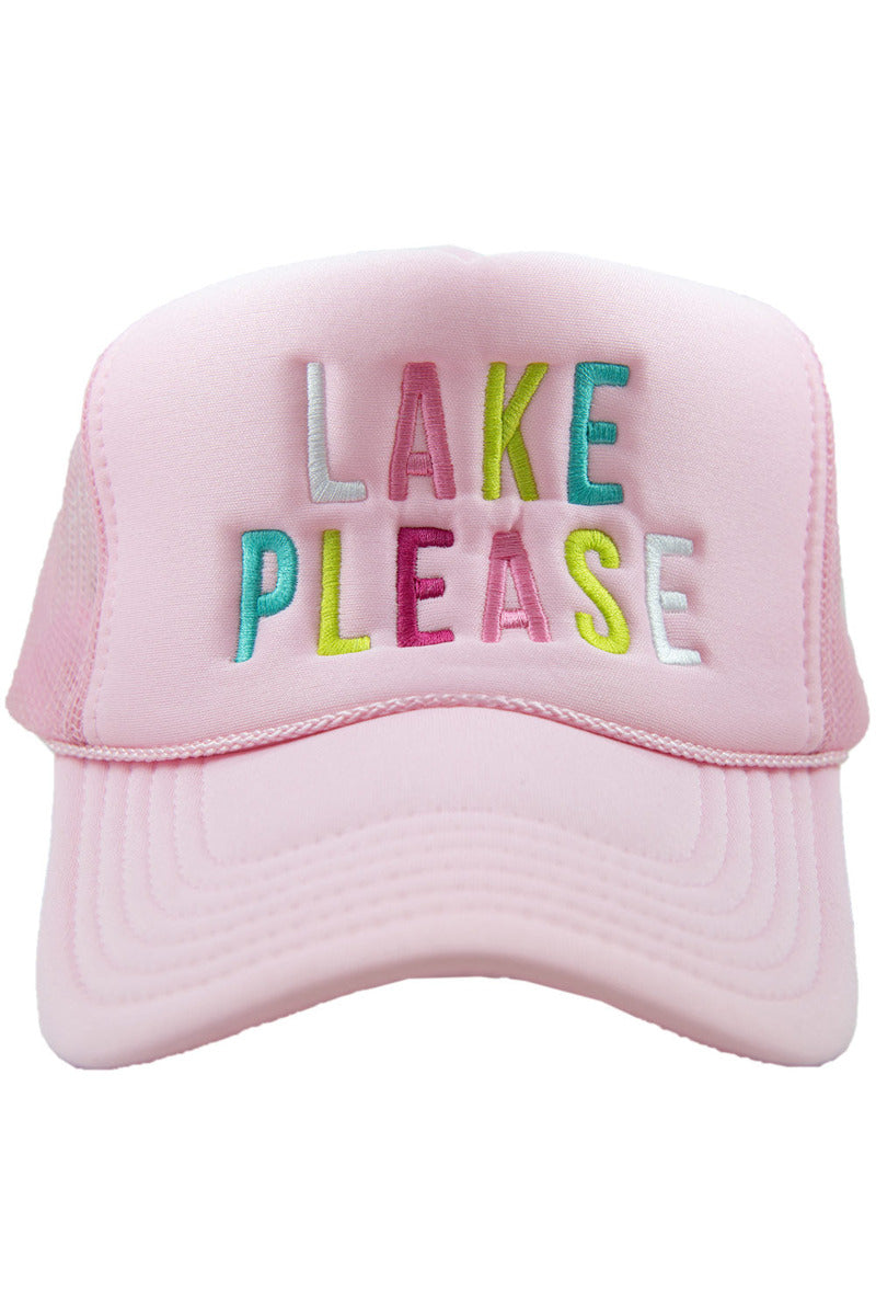 Lake Please Foam Trucker Wholesale Hat