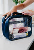 Navy Large Makeup & Toiletries Organizer Wholesale