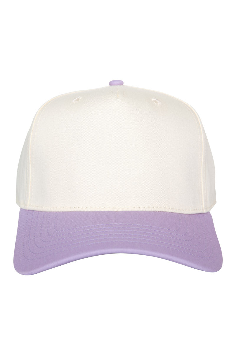 Light Purple and Tan Wholesale Vintage Trucker Hat