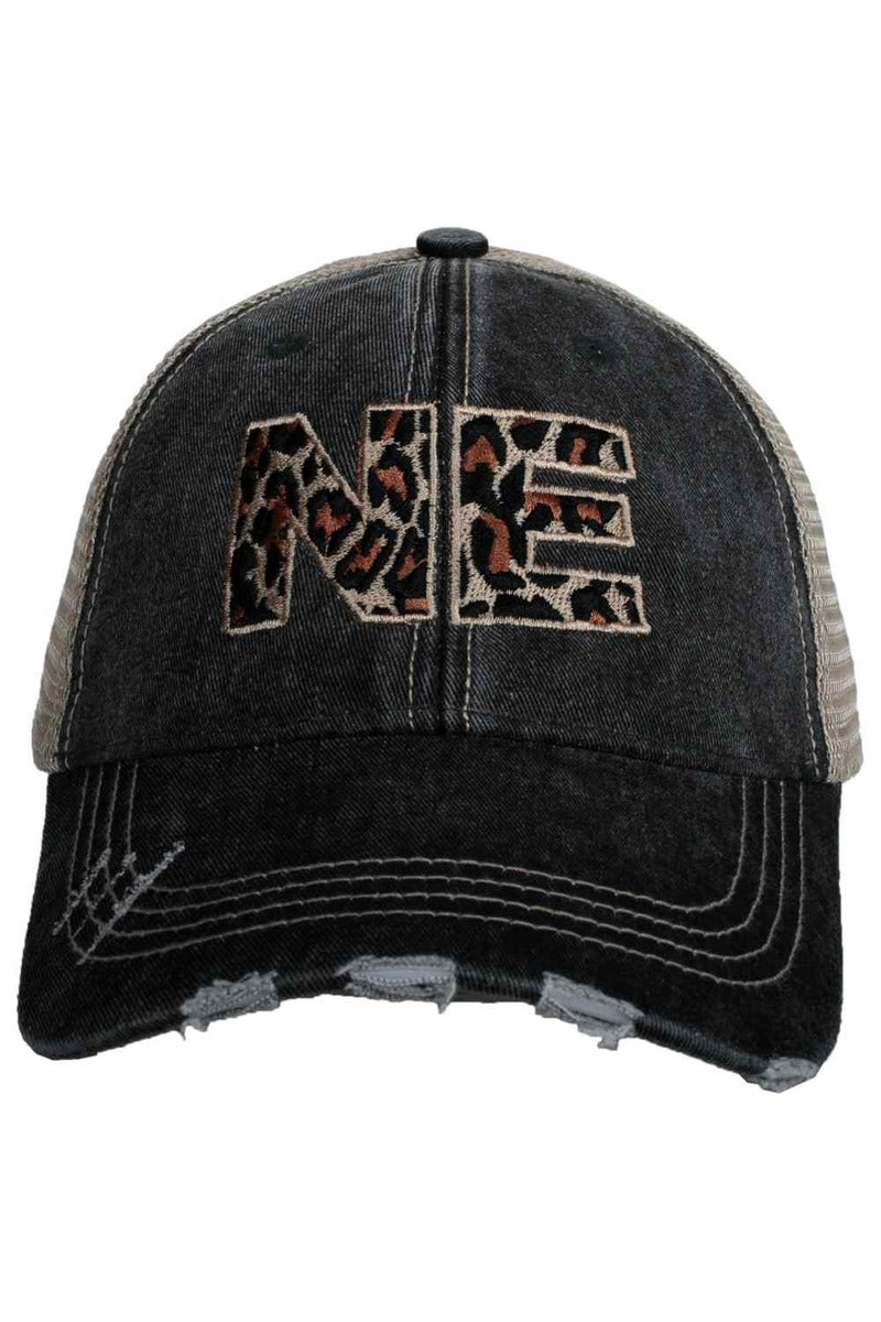 NE Nebraska Leopard State Wholesale Hat