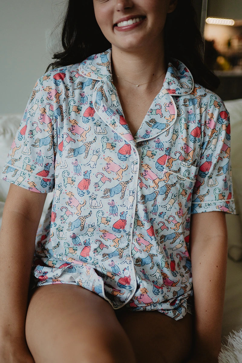 Posh Pets Wholesale Short Pajama Set