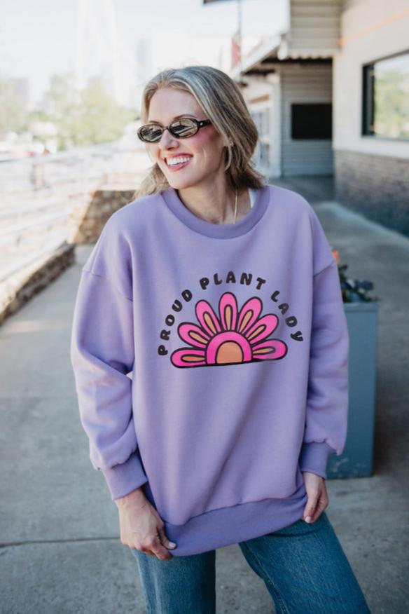 Proud Plant Lady Wholesale Sweatshirt