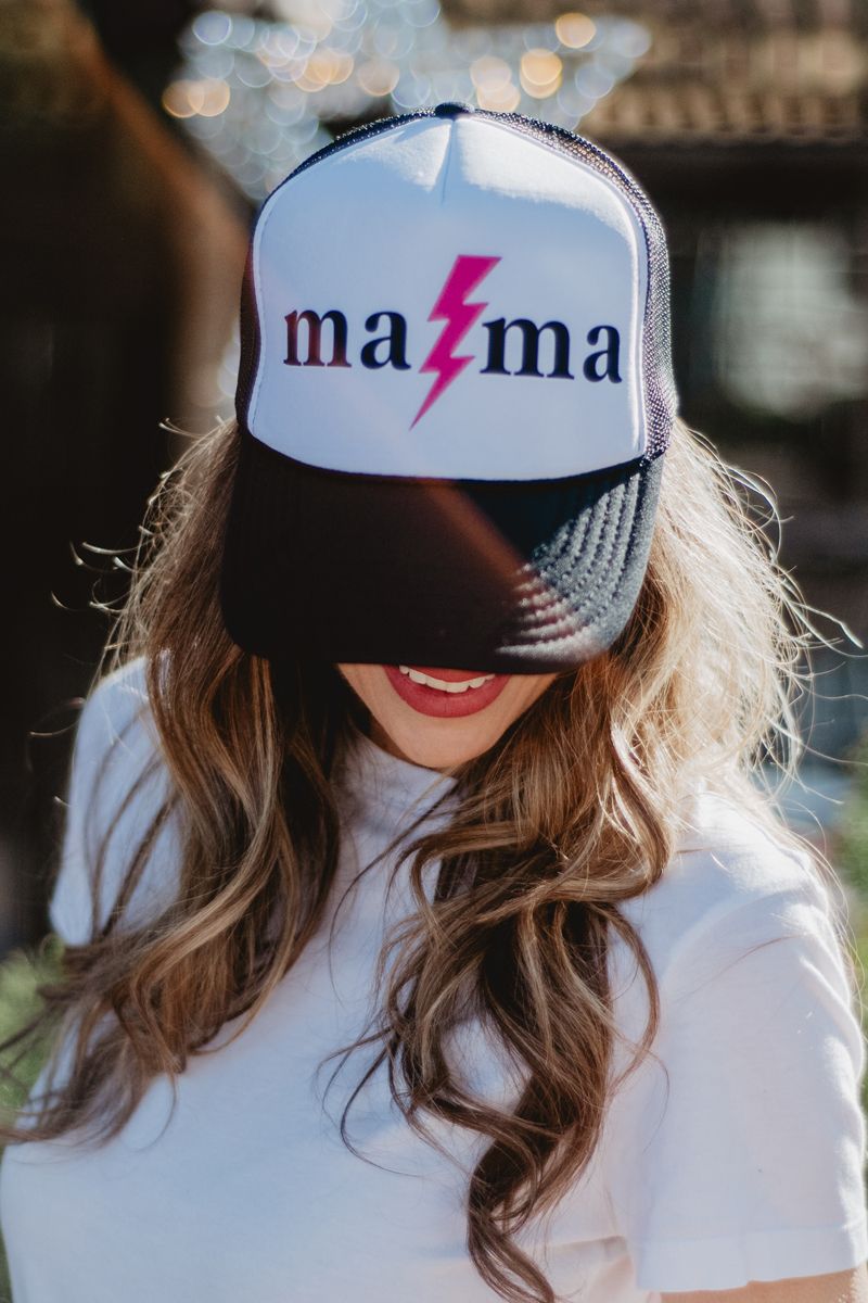 MAMA Lightning Bolt Wholesale Foam Trucker Hat