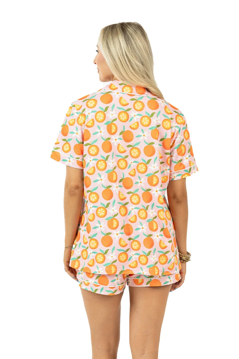 Sweet Orange Wholesale PJ Shorts