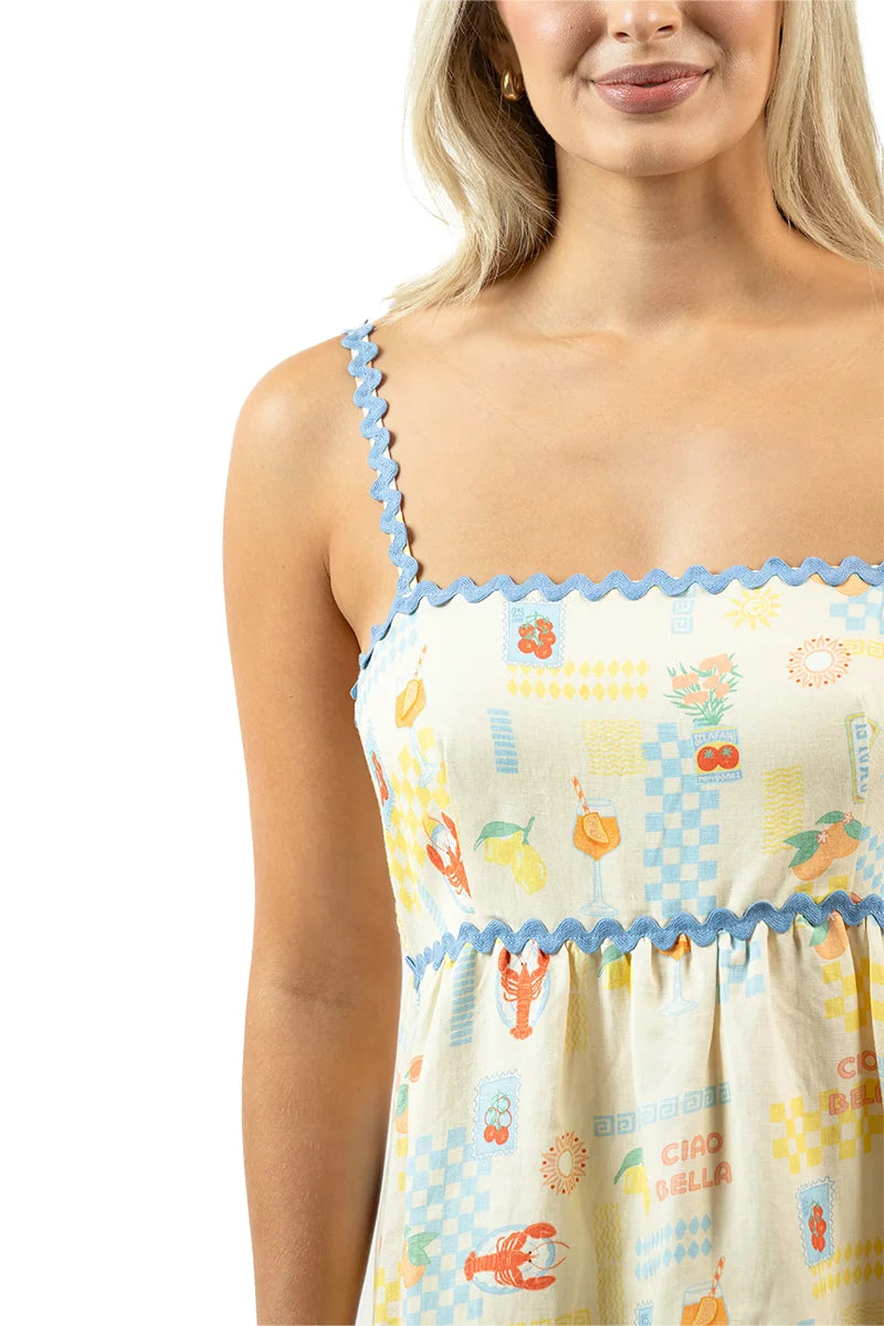 Italian Summer Yellow Wholesale Maxi Dress | Ladies Dresses Italian Summer Yellow Wholesale Maxi Dress | Ladies Dresses