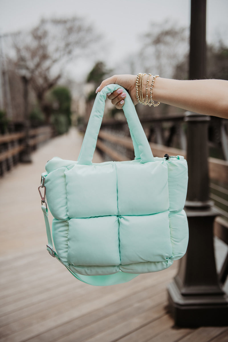 Mint Green Wholesale Mini Tote
