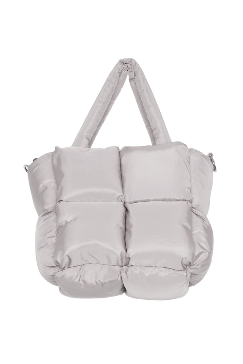★LOW CLASSIC★ PADDED MINI TOTE BAGWHITE LC242_BA04WH Wholesale Mini Tote Bags