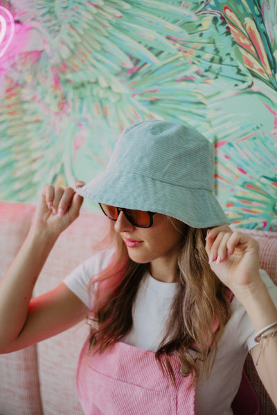 帽子 cootie Corduroy Bucket Hat mint-bucket-hat_101121e9-4014-