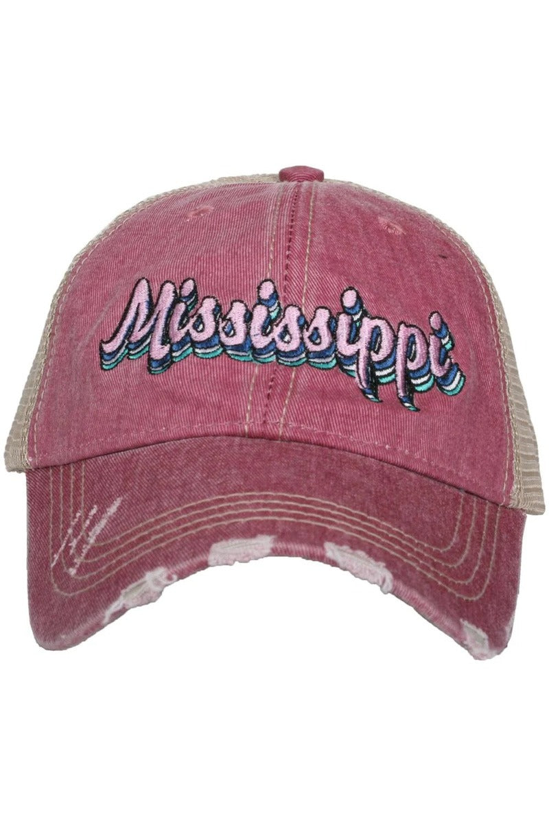 Mississippi Layered Wholesale Trucker Hats