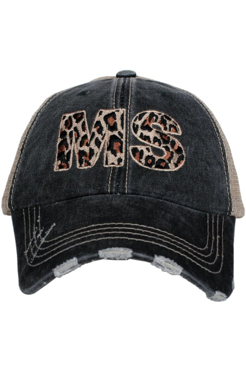 MS Mississippi Leopard State Wholesale Hat