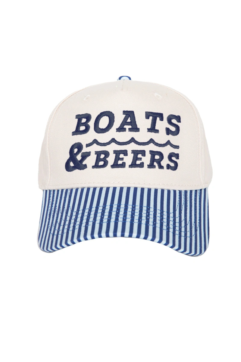 Boats & Beers Wholesale Vintage Snapback Hat