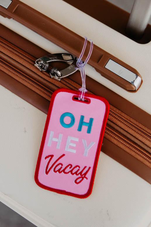Oh Hey Vacay Wholesale Luggage Tags
