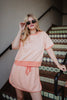 Orange Creamsicle Contrast Wholesale Skirt Sets