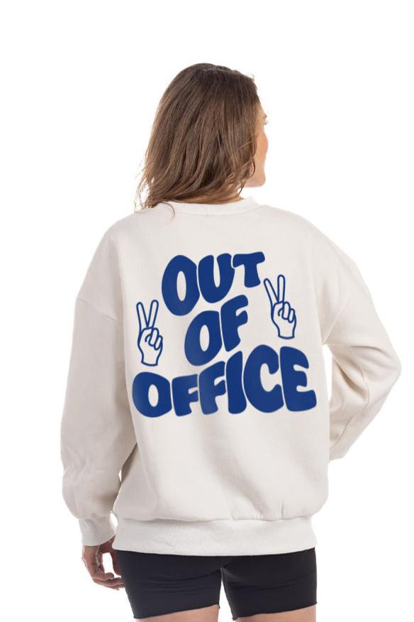 Out of Office Women's Wholesale Graphic Sweatshirt
