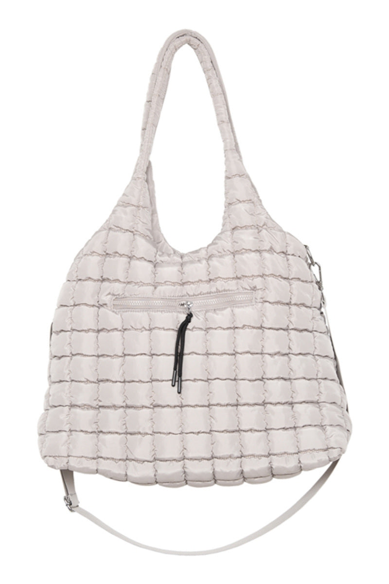 Sand Rectangular Wholesale Puffer Bag