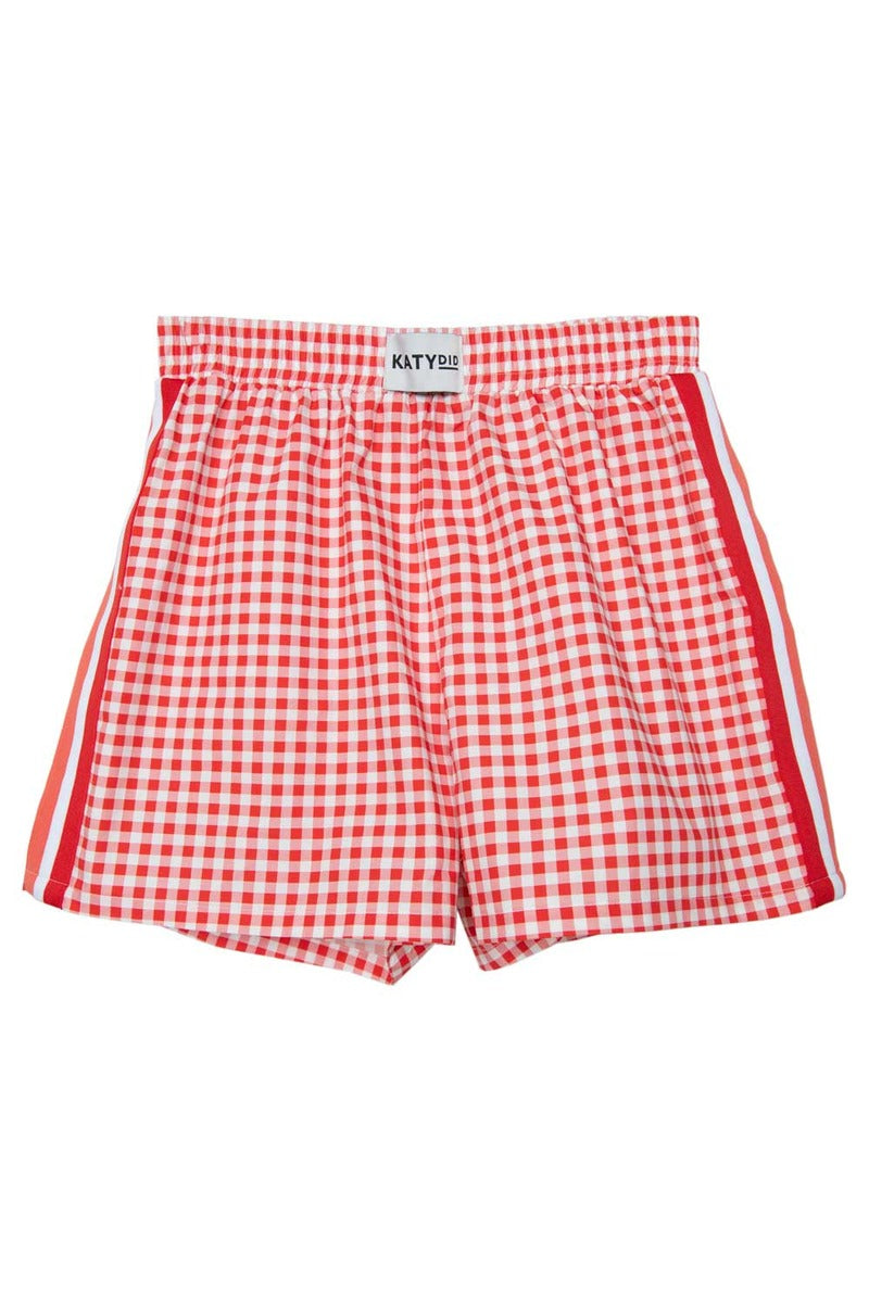 Red Plaid Wholesale Boxers with Patterns