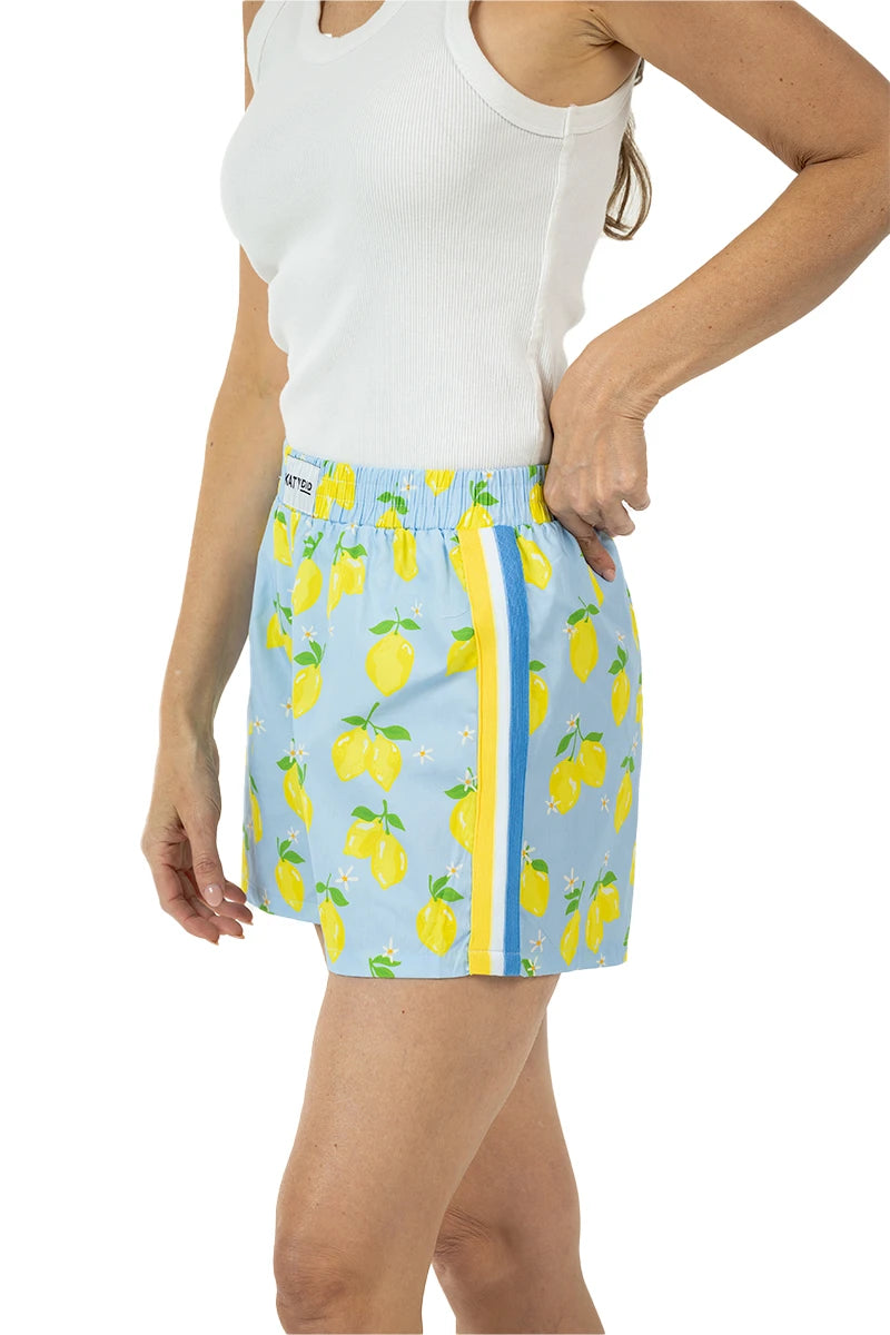 Zesty Lemons Wholesale Boxers Female