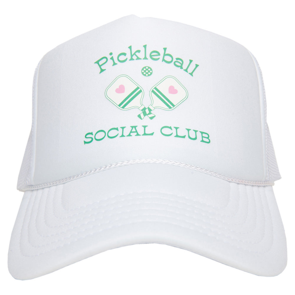 Pickleball Social Club Wholesale Foam Trucker Cap