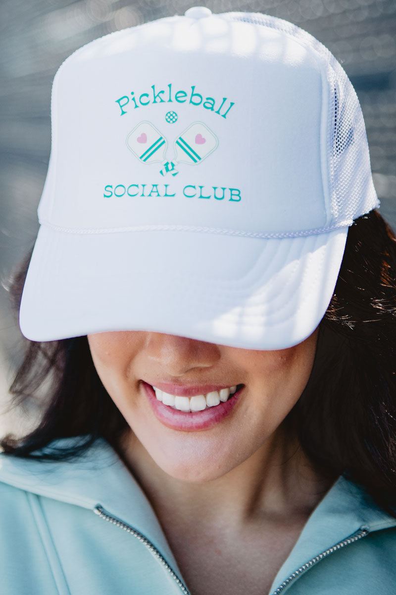 Pickleball Social Club Wholesale Foam Trucker Cap