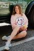 Baseball Happy Face Wholesale Sweatshirt Women