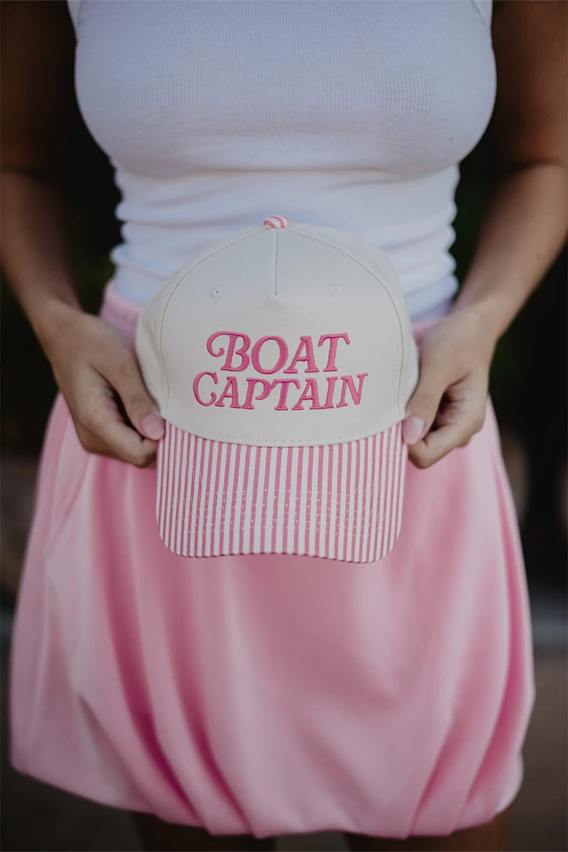 Boat Captain Wholesale Two-Toned Fitted Hat