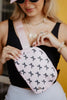 Black & Pink Mini Coquette Bows Wholesale Belt Bag