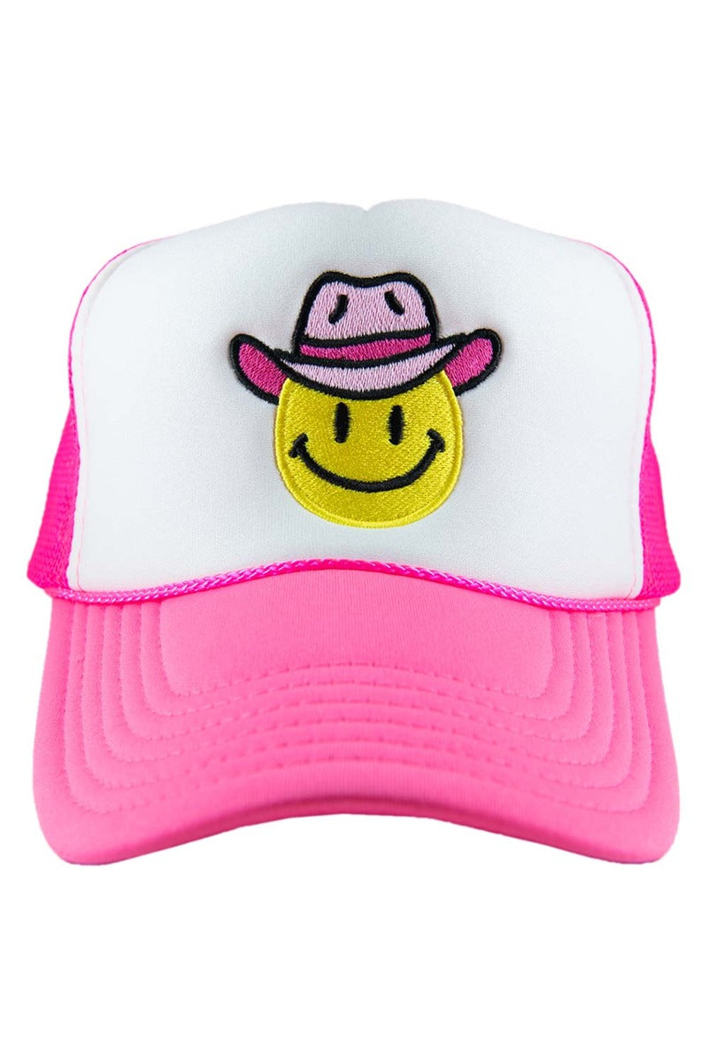 Cowboy Happy Face Wholesale Foam Hat