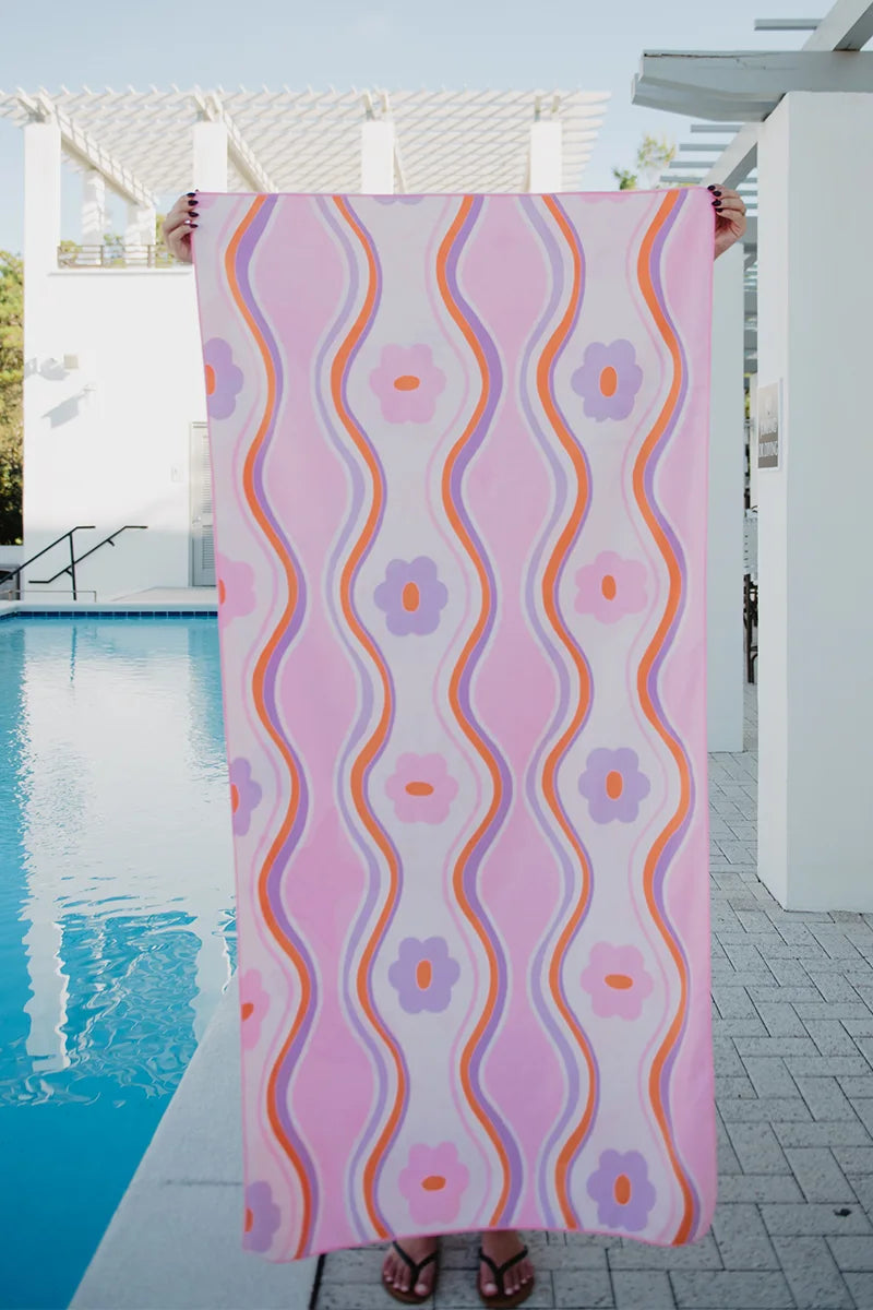 Beach Shells Wholesale Reversible Microfiber Towel