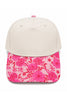 Pink Toile Wholesale Blank Two-Tone Hat