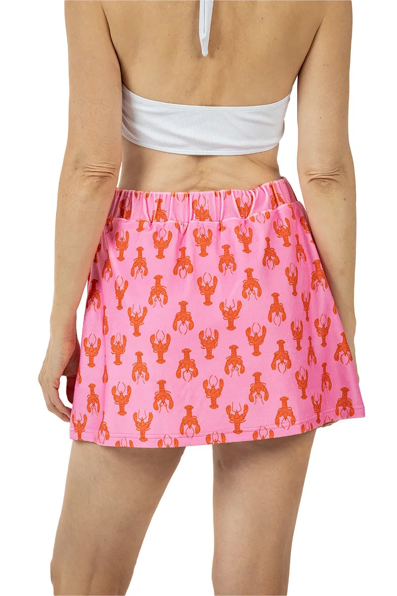 Lobsters Wholesale Terry Cloth Skirt