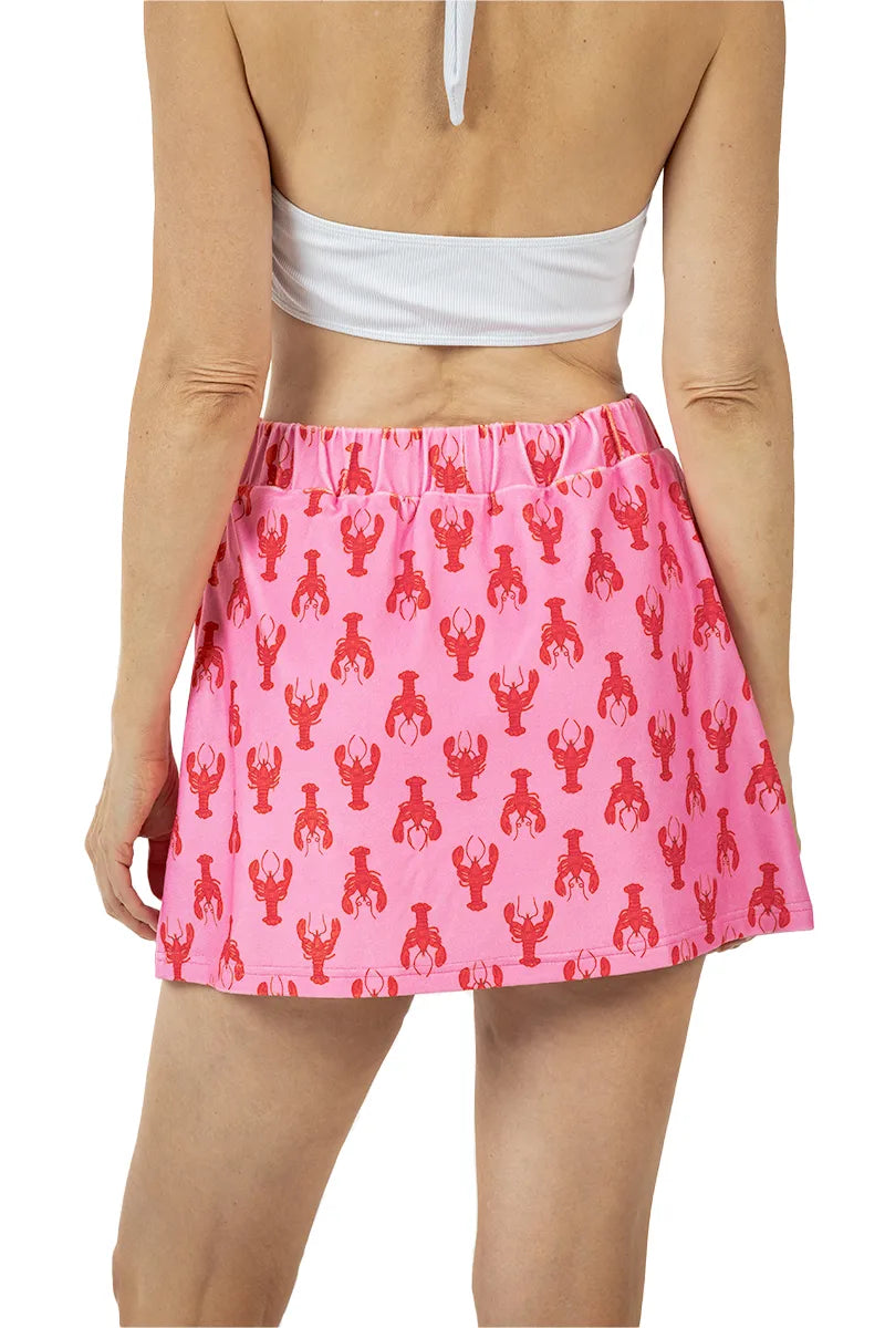 Lobsters Wholesale Terry Cloth Skirt