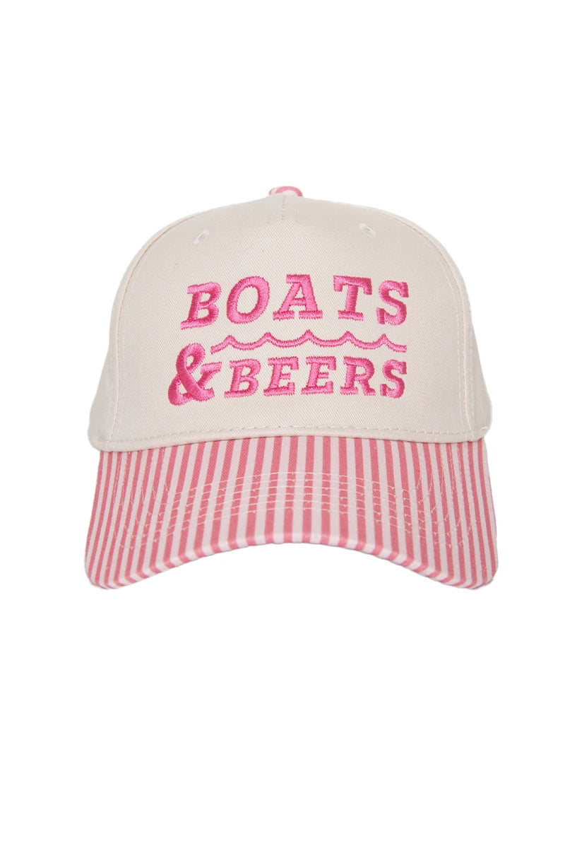 Boats & Beers Wholesale Vintage Snapback Hat