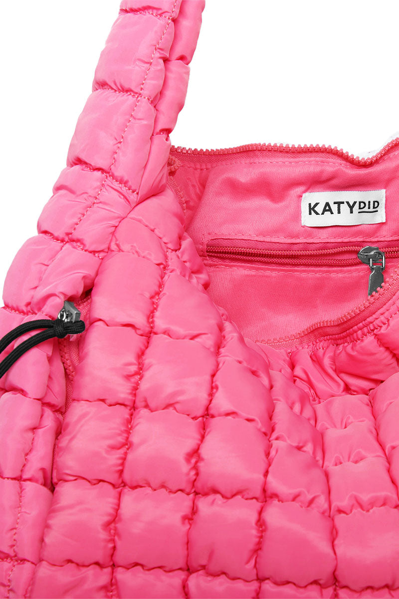 Hot Pink Wholesale Hobo Tote Bag