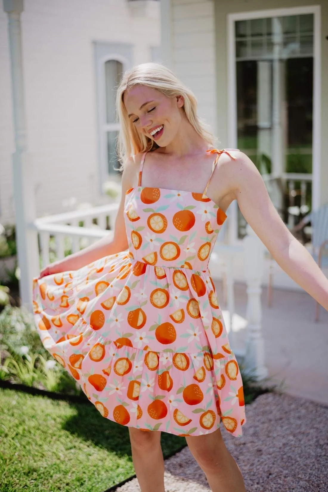 Sweet Oranges Wholesale Mini Dress | Cute Wholesale Dresses