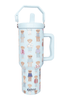 Fall Bears Wholesale 38 Oz Tumbler with Lid Handle