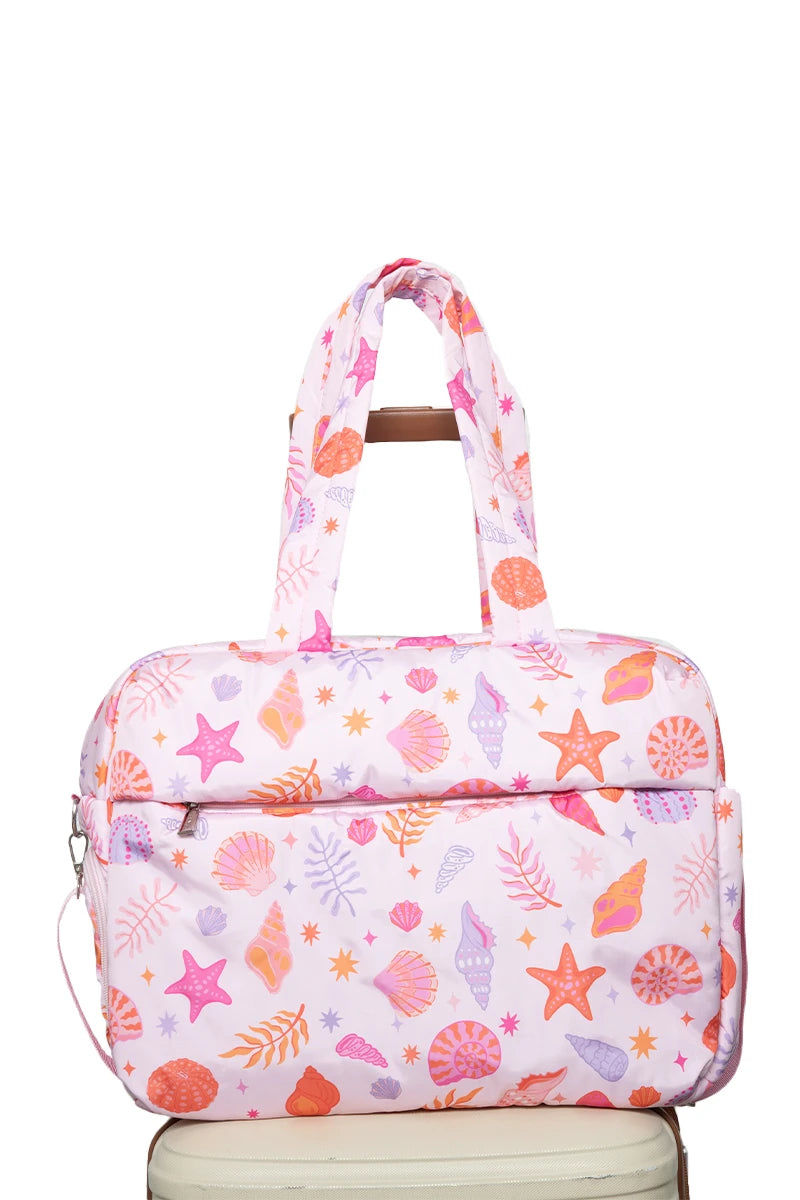 Beach Seashells Wholesale Overnight Bag