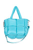 Blue Mini Puffer Tote Bag Wholesale
