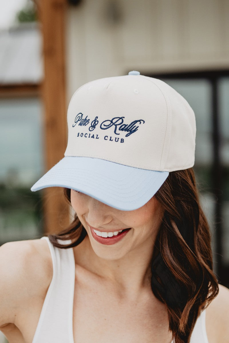 Puke & Rally Social Club Wholesale Two-Toned Vintage Hat