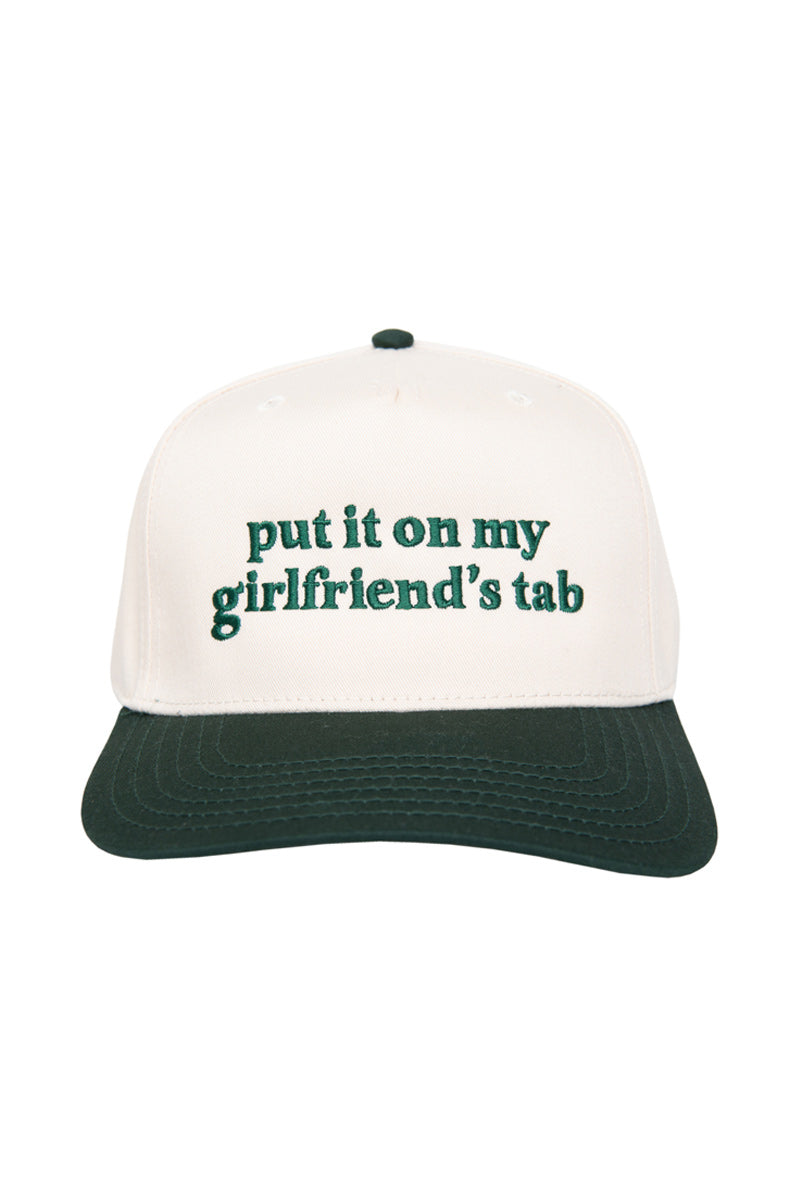 Put It On My Girlfriend's Tab Wholesale Two-Toned Hat