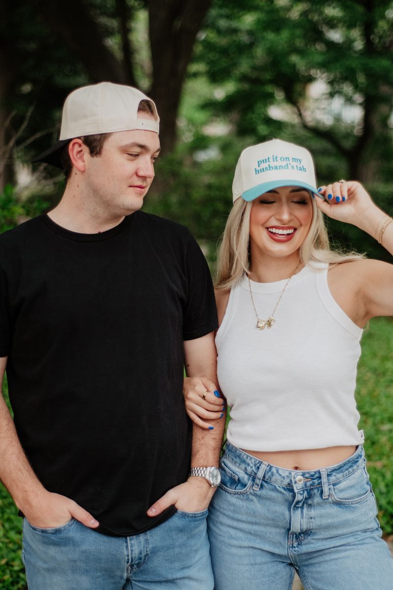 Put It On My Husband's Tab Wholesale Vintage Baseball Hat