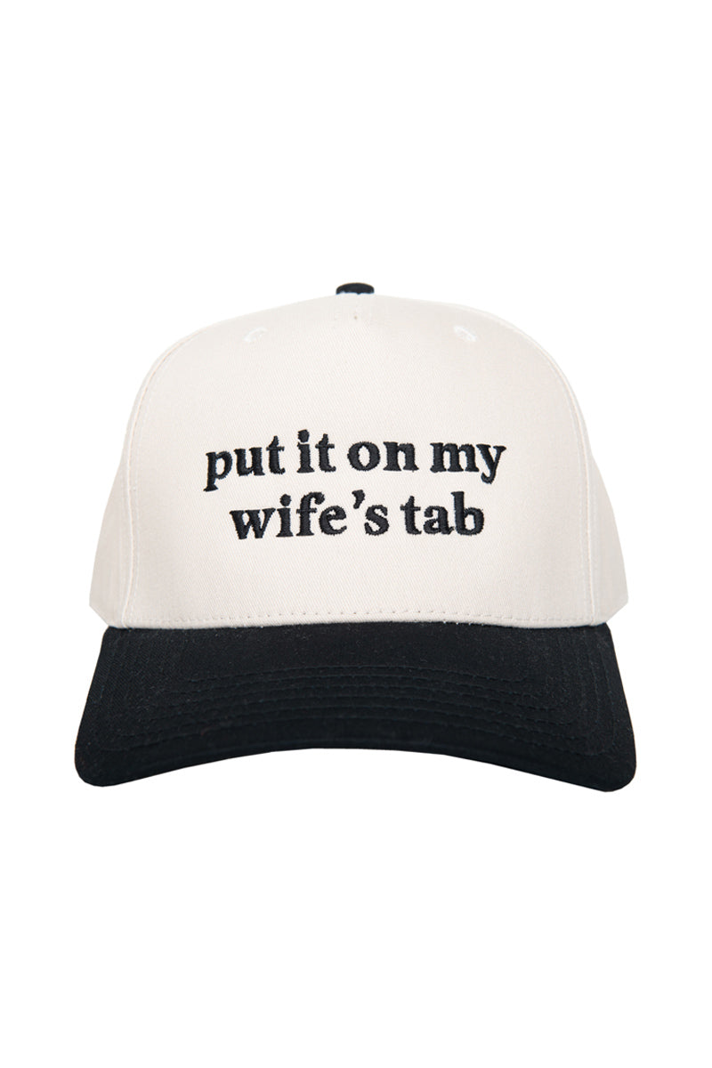 Put It On My Wife's Tab Wholesale Vintage Trucker Hats