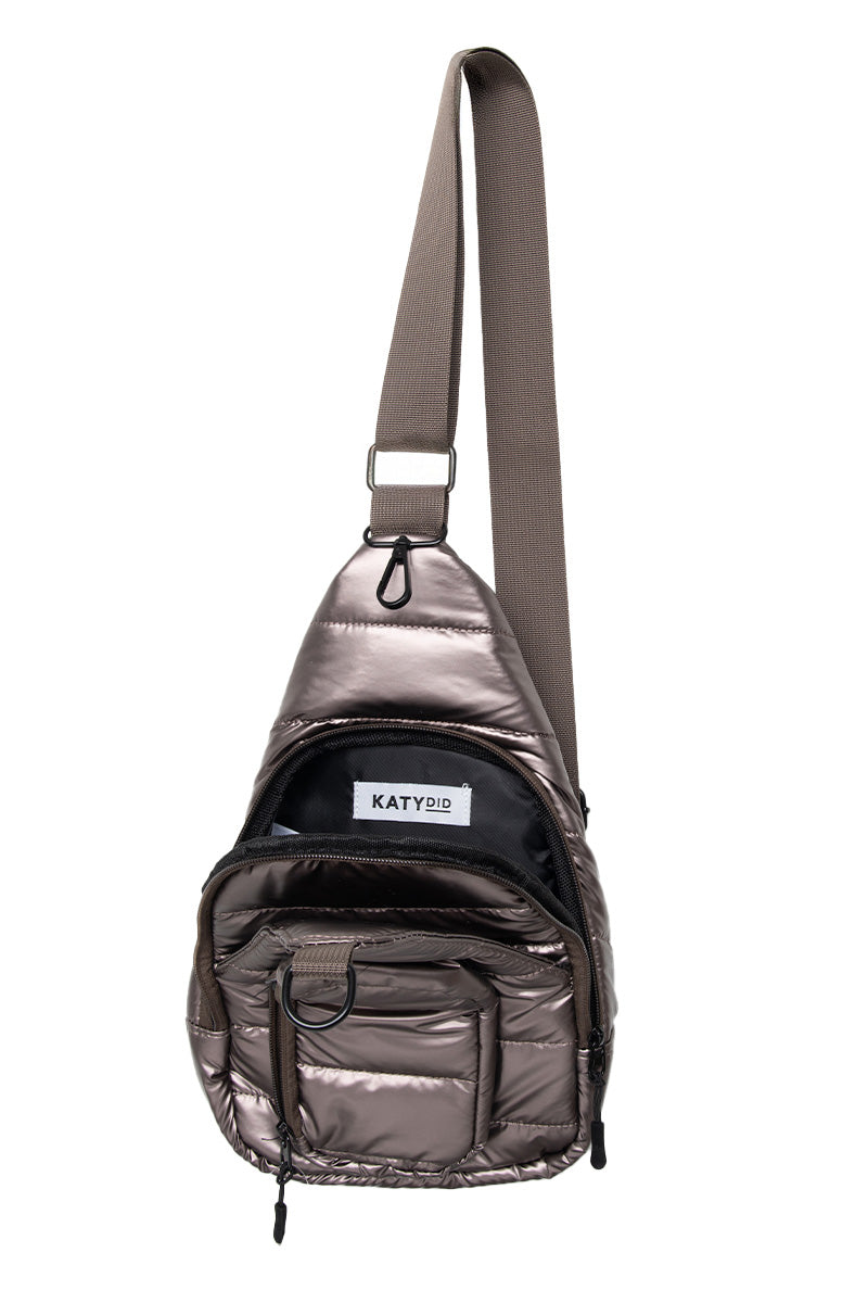 Bronze Metallic Wholesale Sling Bag Women