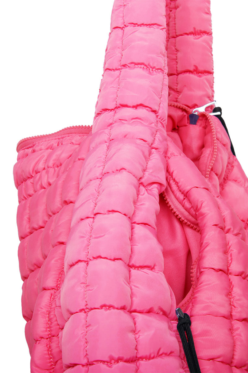 Hot Pink Wholesale Hobo Tote Bag